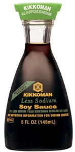Kikkoman less sodium soy sauce